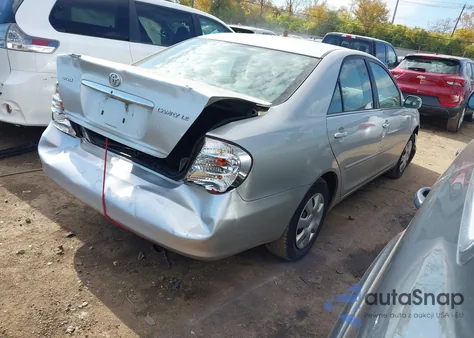 2004 Toyota Camry Le из США, поврежденный, VIN 4T1BE32K74U906747